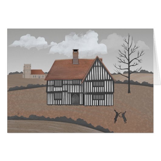 Hasenhauskarte (Vorderseite (Horizontal))