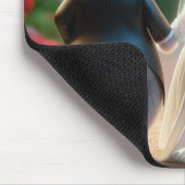 Hasenhochzeit Mousepad (Ecke)