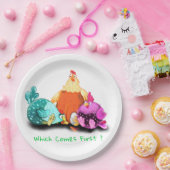 Hasenhühner, die Eier zum Hut Gewartet haben - Eig Pappteller (Party)