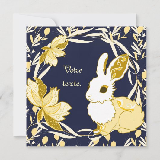 Hasenkoko Karte (Vorderseite)