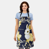 Hasenkoko Schürze (Getragen)