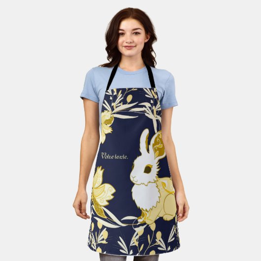 Hasenkoko Schürze (Getragen)