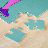 Hasenmädchen Puzzle (Seite)