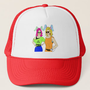 Hasenmädchen    truckerkappe