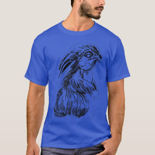 Hasenmotiv süßes Kaninchen Nagetier Haustiere Tier T-Shirt