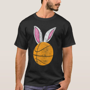 Hasenohren Basketball Catcher Frohe Ostern Jungen T-Shirt