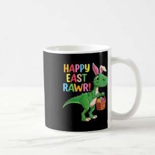 Hasenohren-Dinosaurier Frohe Ostereier-Suche Junge Kaffeetasse