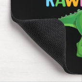 Hasenohren-Dinosaurier Frohe Ostereier-Suche Junge Mousepad (Ecke)