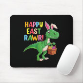 Hasenohren-Dinosaurier Frohe Ostereier-Suche Junge Mousepad (Mit Mouse)