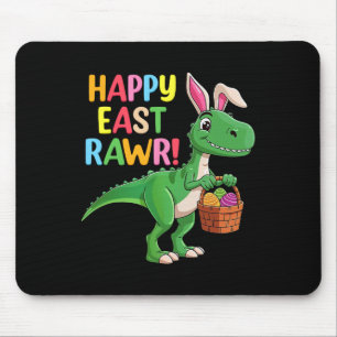 Hasenohren-Dinosaurier Frohe Ostereier-Suche Junge Mousepad