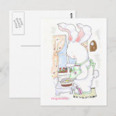 Hasenpflaster - postkarte (Vorne/Hinten)