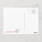 Hasenpflaster - postkarte (Rückseite)