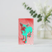 Hasenpiskarte Treuekarte (Stehend Vorderseite)