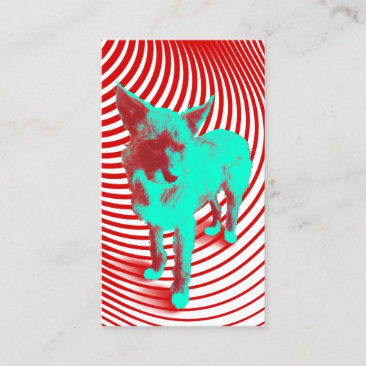 Hasenpiskarte Treuekarte (Vorderseite)