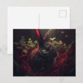 Hasenpostkarten Postkarte (Vorne/Hinten)
