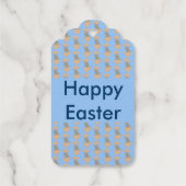 Hasenschlachten von Eiern nach eigenem Brauch Geschenkanhänger (Rückseite)