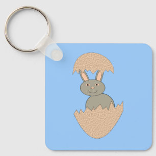 Hasenschlachten von Eiern nach eigenem Brauch Schlüsselanhänger