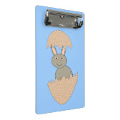 Hasenschlaf aus der Egg Weird Mini Clipboard Mini Klemmbrett (Schrägansicht)