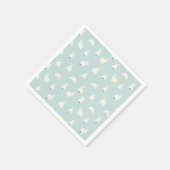 Hasenschwänze Serviette (Ecke)
