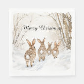 Hasenwälder Weihnachten Serviette (Vorderseite)