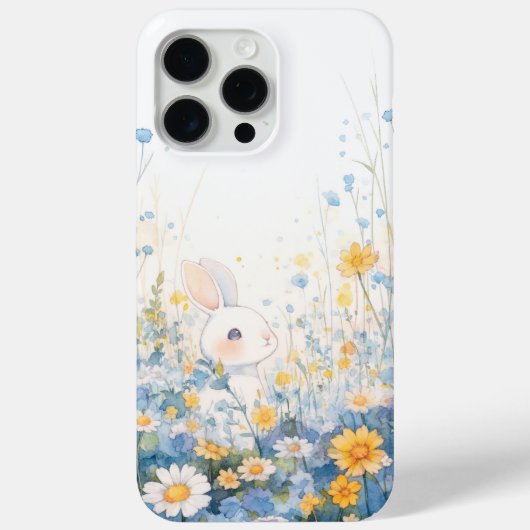 Hasenwiesen-Chaos Case-Mate iPhone Hülle (Rückseite)
