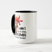 Hasenwurzel: Art Monogramm Tasse (Vorderseite Links)