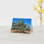 Hasenziegen in Bäumen Karte (Gelbe Blume)