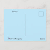 Hasenziegen in Bäumen Postkarte (Rückseite)