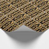 Hash Brown, Potato Frühstück Leckerei Geschenkpapier (Ecke)