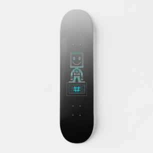 Hash Tag Super hero Skateboard