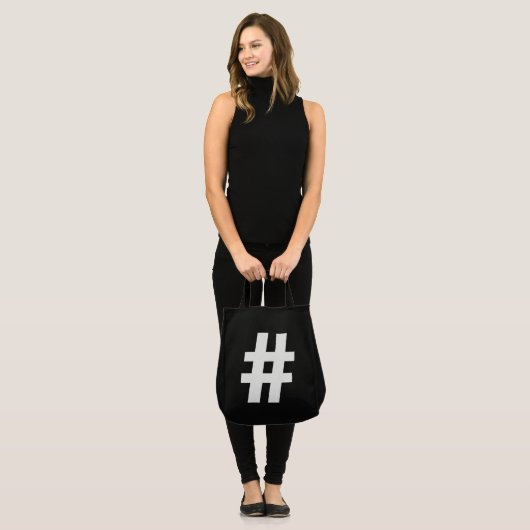 Hash-Tasche Tragetasche (Vorderseite (Model))