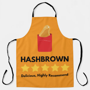 Hashbraun-Fastfood-Liebhaber Schürze