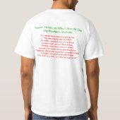 Hashem Shabani T-Shirt (Rückseite)