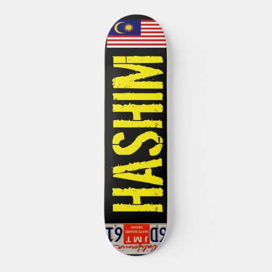 HASHIM PRO SKATEBOARD JMT USA Skateboard (Vorderseite)