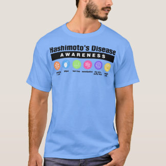 Hashimotos Disability Disability Awareness Symptom T-Shirt