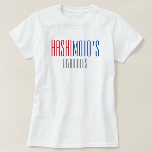 Hashimotos Thyreoiditis-T - Shirt (Design vorne)