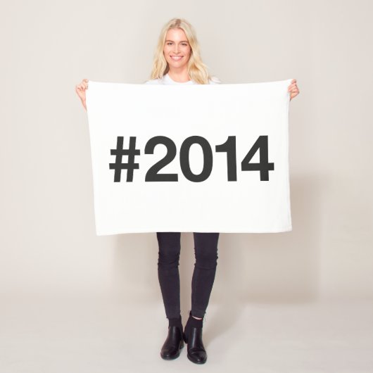 Hashtag 11 Geburtstag 2014 Fleecedecke (Beispiel)