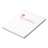 Hashtag 16 . Geburtstag Notizblock (Rotiert)