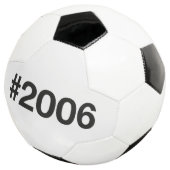 Hashtag 2006 19 Geburtstag Fußball (Dreiviertel)