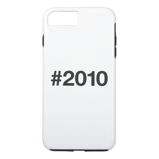 Hashtag 2010 15 Geburtstag Case-Mate iPhone Hülle (Rückseite)