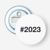 Hashtag 2023 flaschenöffner (Vorderseite)