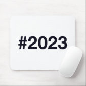 Hashtag 2023 mousepad (Mit Mouse)