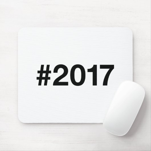 Hashtag 8 Geburtstag Jahr 2017 Mousepad (Mit Mouse)