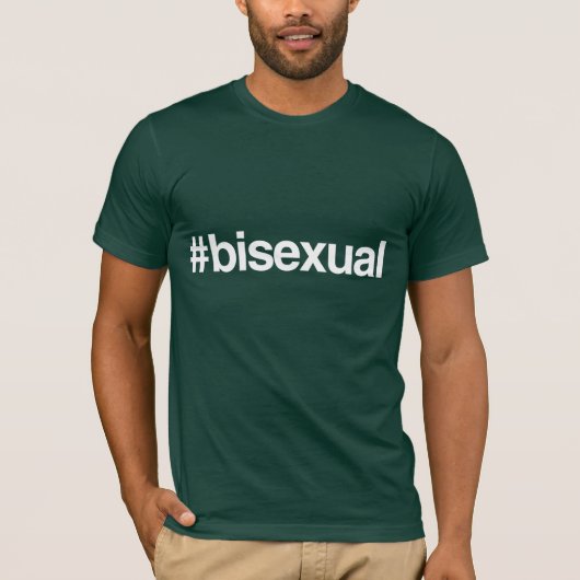 HASHTAG BISEXUAL T-Shirt (Vorderseite)
