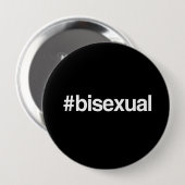 HASHTAG BISEXUELL BUTTON (Vorne & Hinten)