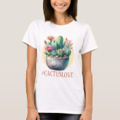 Hashtag Cactuslove Women's T - Shirt (Vorderseite)
