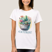 Hashtag Cactuslove Women's T - Shirt (Vorderseite)