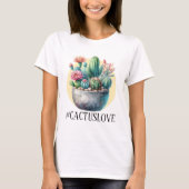 Hashtag Cactuslove Women's T-Shirt (Vorderseite)