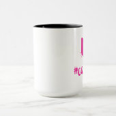 Hashtag Cat Lady Design: #catlady Tasse (Zentrum)