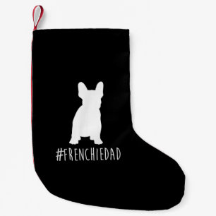 hashtag frenchdad Französisch Bulldogdad Kleiner Weihnachtsstrumpf